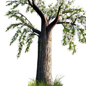 Tree Trunk In Spring PNG 70 PNG