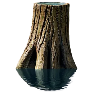 Tree Trunk In Water PNG 29