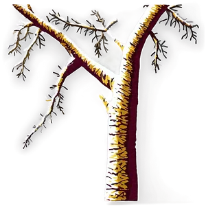 Tree Trunk With Branches PNG Fog93