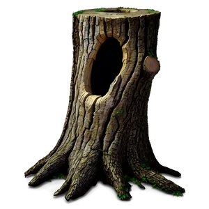 Tree Trunk With Hole PNG Sgv