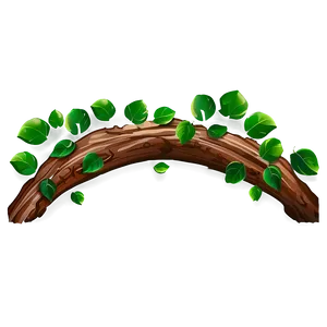 Tree Trunk With Leaves PNG Ulv94
