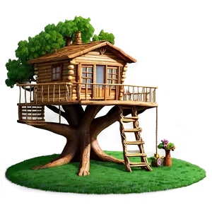 Treehouse Fantasy PNG Ouk62