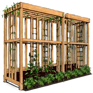 Trellis For Small Gardens Png 06282024 PNG image