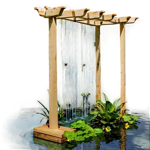 Trellis With Water Features Png Fbd1 PNG image