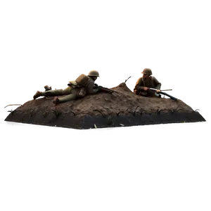 Trench Warfare Battlefield Png 06252024 PNG image