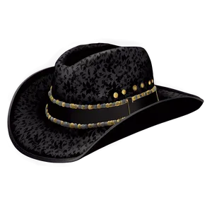 Trendy Black Cowboy Hat Png 38 PNG image