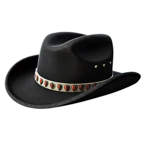 Trendy Black Cowboy Hat Png Ewj68 PNG image