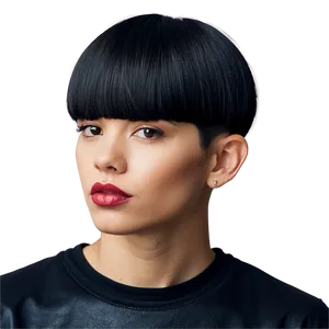 Trendy Bowl Cut Ideas Png Guw52 PNG image