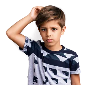 Trendy Boy Hairstyles Png 64 PNG image