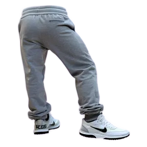 Trendy Grey Sweatpants Png Qqa94 PNG image