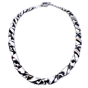 Trendy Silver Necklace PNG Qbu PNG