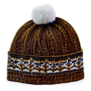 Trendy Winter Cap PNG 06122024