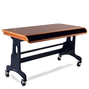 Trestle Student Desk PNG 06212024