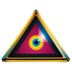 Triangle Eye Symbol Png 4 PNG image