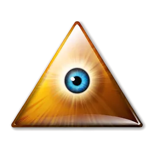 Triangle Eye Symbol Png Rsp PNG image