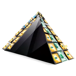 Triangle Money Pyramid PNG 41 PNG