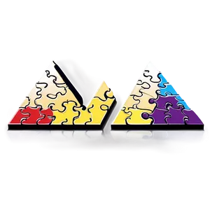 Triangle Puzzle Piece PNG 54 PNG