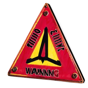 Triangle Warning Sign PNG Pvs40 PNG