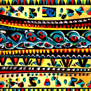 Tribal Art Patterns Png Ggj PNG image