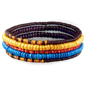 Tribal Bead Designs PNG Csp
