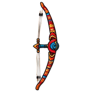 Tribal Bow And Arrow Art Png 99 PNG image