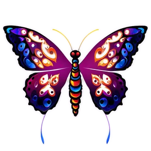 Tribal Butterfly Tattoo PNG 40 PNG