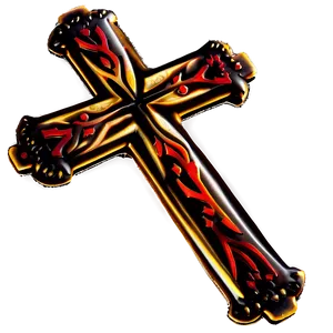 Tribal Cross PNG 06292024