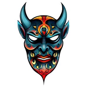 Tribal Devil Tattoo Png 46 PNG image