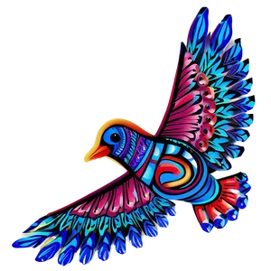 Tribal Dove Clipart PNG 79