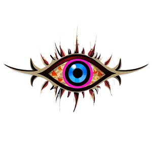 Tribal Evil Eye PNG Dyg51 PNG