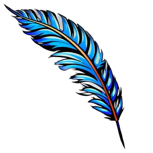 Tribal Feather Tattoo Design Png Clf PNG image