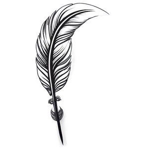 Tribal Feather Tattoo Design Png Unb PNG image