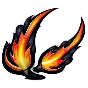 Tribal Flames Design Png 45 PNG image