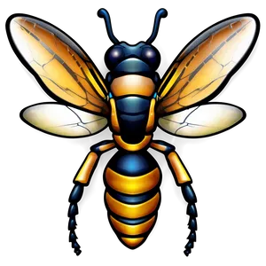 Tribal Hornet Tattoo Design Png 26 PNG image