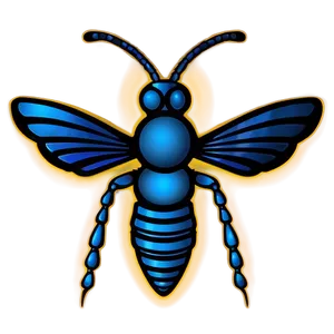 Tribal Hornet Tattoo Design Png 95 PNG image