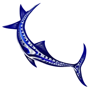 Tribal Marlin Design PNG Gdj PNG