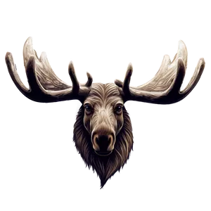 Tribal Moose Head Tattoo Design PNG 60 PNG