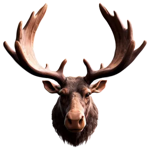 Tribal Moose Head Tattoo Design PNG Oad36 PNG