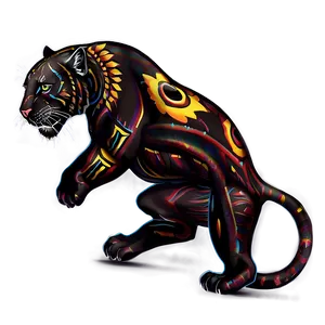 Tribal Panther PNG Xjw PNG