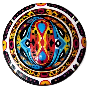 Tribal Pattern Coaster PNG Vfb PNG
