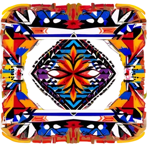 Tribal Pattern PNG Haq