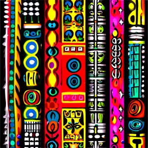 Tribal Pattern PNG Idw