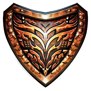 Tribal Shield Vector PNG 06262024