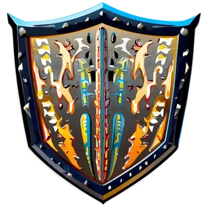Tribal Shield Vector PNG Qhl49 PNG