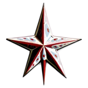 Tribal Star Icon PNG 20