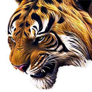 Tribal Tiger Head Tattoo PNG Dnv PNG