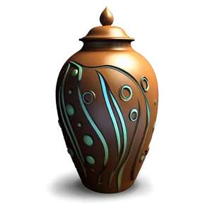 Tribal Urn PNG 06132024