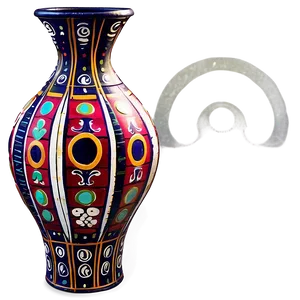 Tribal Vase PNG Wnx36 PNG