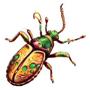 Tribal Weevil Tattoo Design PNG 4 PNG