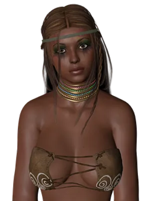 Tribal_ Woman_ Portrait